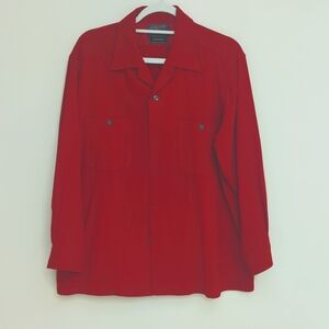 Classic Vintage Red Wool Pendleton Shirt